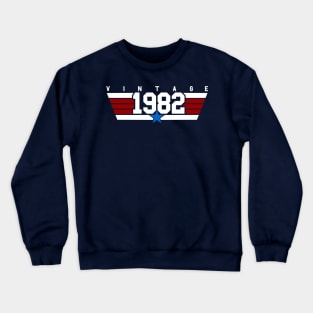 Vintage 1982 Aviator Crewneck Sweatshirt